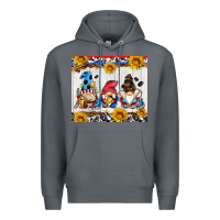 Rock hockey gnomes Premium Hoodie - AdoDesignShop