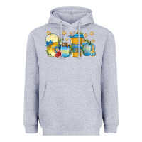 Heather Grey hanukkah coffee cups Heavyweight Hoodie - texasbilliewilder