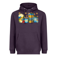 Plum hanukkah coffee cups Heavyweight Hoodie - texasbilliewilder