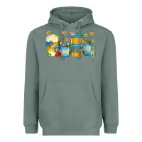 Sage hanukkah coffee cups Heavyweight Hoodie - texasbilliewilder