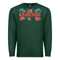 Sports Green brother American football Premium Sweatshirt - Zillion Design Studio