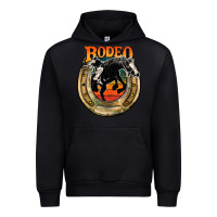 Black rodeo Urban Hoodie - JahusDesignShop