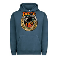 Pigment Midnight Navy rodeo Urban Hoodie - JahusDesignShop