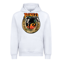 White rodeo Urban Hoodie - JahusDesignShop