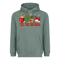 Sage 'tis the season christmas Heavyweight Hoodie - Zillion Design Studio