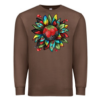 Chestnut berry sunflower Premium Sweatshirt - texasbilliewilder