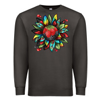 Smoke berry sunflower Premium Sweatshirt - texasbilliewilder