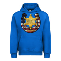 Cobalt sheriff american flag Urban Hoodie - JahusDesignShop