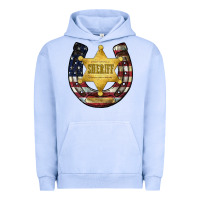 Pigment Grape Ice sheriff american flag Urban Hoodie - JahusDesignShop