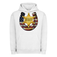 Pigment Lunar Rock sheriff american flag Urban Hoodie - JahusDesignShop
