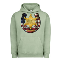 Sheriff American Flag Urban Hoodie | Teevron