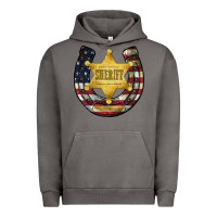 Pigment Tornado sheriff american flag Urban Hoodie - JahusDesignShop