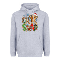 Oh Snap Christmas Cookie Heavyweight Hoodie | Teevron