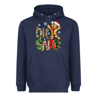 Navy oh snap christmas cookie Heavyweight Hoodie - Zillion Design Studio