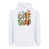 White oh snap christmas cookie Heavyweight Hoodie - Zillion Design Studio