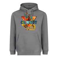 Storm hey cowboy with sunflowers Heavyweight Hoodie - texasbilliewilder