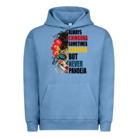 Pigment Pebble Blue always chingona sugar skull Urban Hoodie - BundleAndBundleShop
