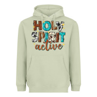 Matcha holy spirit active Heavyweight Hoodie - texasbilliewilder