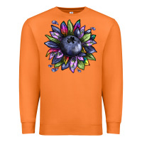 Carrot blueberry sunflower Premium Sweatshirt - texasbilliewilder