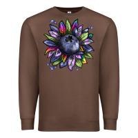 Chestnut blueberry sunflower Premium Sweatshirt - texasbilliewilder