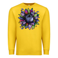 Lemon blueberry sunflower Premium Sweatshirt - texasbilliewilder