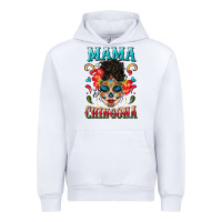 White mama chingona Urban Hoodie - BundleAndBundleShop