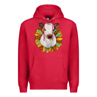 Cardinal sunflower heifer Premium Hoodie - JahusDesignShop