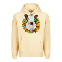 Sunflower Heifer Premium Hoodie | Teevron