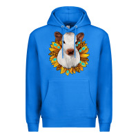True Royal sunflower heifer Premium Hoodie - JahusDesignShop