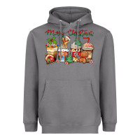 Storm merry christmas gingerbread coffee cups Heavyweight Hoodie - Zillion Design Studio