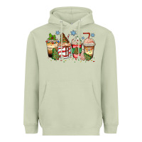 Matcha christmas tree cake  coffee cups Heavyweight Hoodie - Zillion Design Studio
