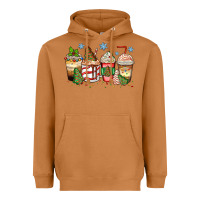 Meerkat christmas tree cake  coffee cups Heavyweight Hoodie - Zillion Design Studio