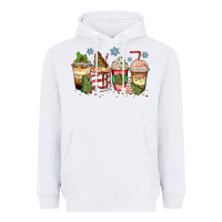 White christmas tree cake  coffee cups Heavyweight Hoodie - Zillion Design Studio