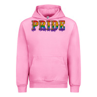 Fuchsia Pink pride lgbtq glitter Urban Hoodie - Artiststas
