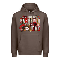 Coffee it's a baseball kinda day Premium Hoodie - Jasminsmagicworld