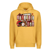 Mustard it's a baseball kinda day Premium Hoodie - Jasminsmagicworld