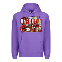 Purple it's a baseball kinda day Premium Hoodie - Jasminsmagicworld