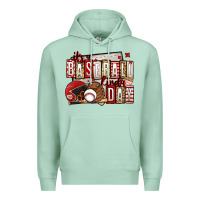 Seafoam it's a baseball kinda day Premium Hoodie - Jasminsmagicworld