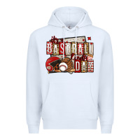 White it's a baseball kinda day Premium Hoodie - Jasminsmagicworld