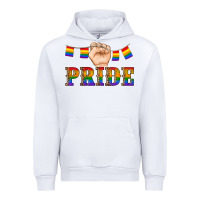 White pride lgbtq Urban Hoodie - Artiststas
