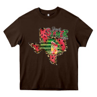 Chocolate Brown sweet summer time texas Heavy Core Tee - CowhideDigitalArt