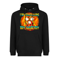 Black i m fulfilling my destiny Heavyweight Hoodie - texasbilliewilder