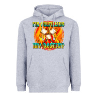Heather Grey i m fulfilling my destiny Heavyweight Hoodie - texasbilliewilder