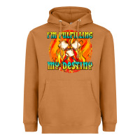 Meerkat i m fulfilling my destiny Heavyweight Hoodie - texasbilliewilder