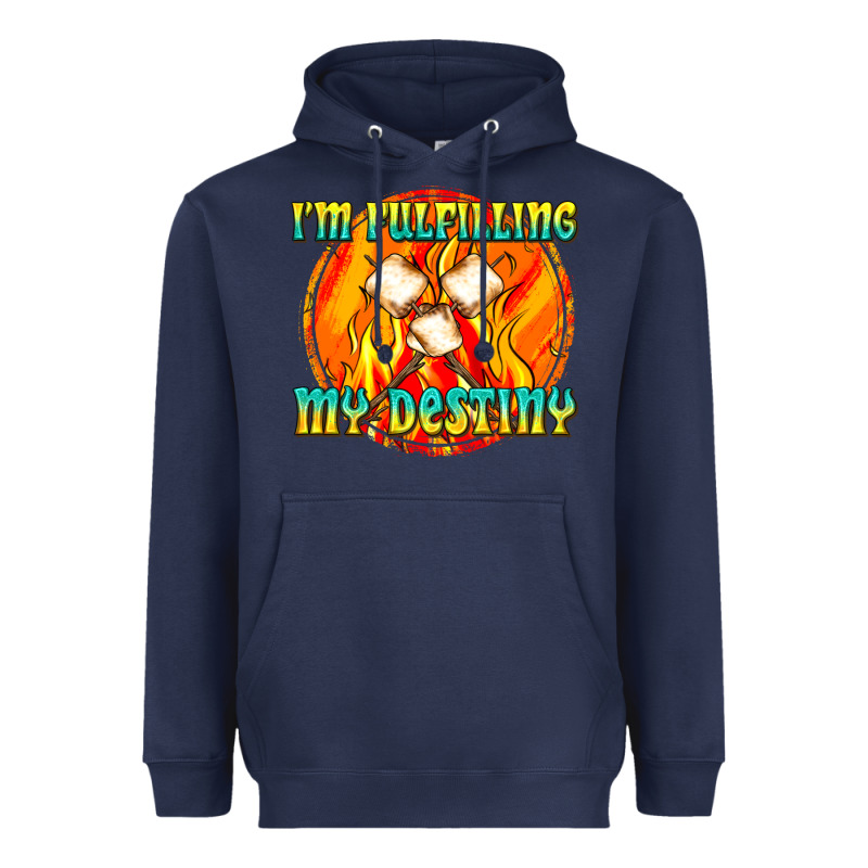 I M Fulfilling My Destiny Heavyweight Hoodie by texasbilliewilder | Teevron