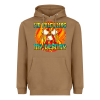 Toasted Coconut i m fulfilling my destiny Heavyweight Hoodie - texasbilliewilder