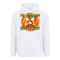 White i m fulfilling my destiny Heavyweight Hoodie - texasbilliewilder