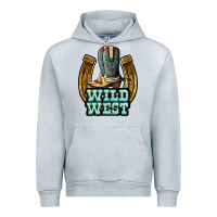 Heather Grey wild west Urban Hoodie - JahusDesignShop