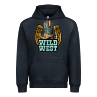 Navy wild west Urban Hoodie - JahusDesignShop