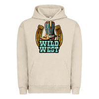 Pigment French Oak wild west Urban Hoodie - JahusDesignShop